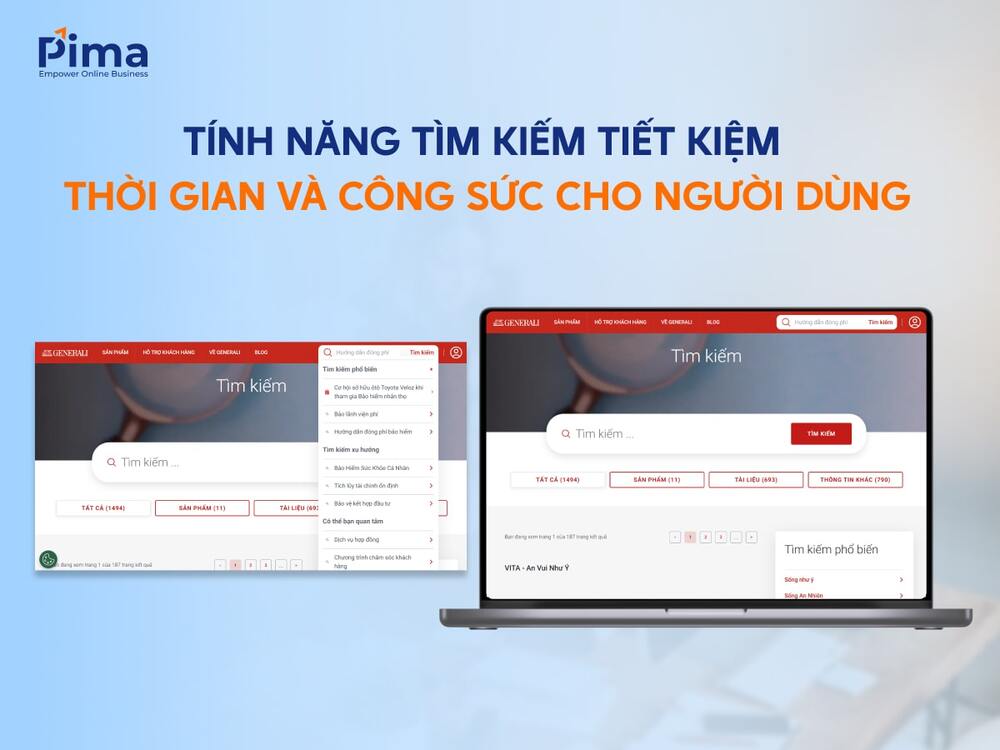 Thiết kế website bảo hiểm không nên bỏ qua tính năng tìm kiếm Thiết kế website bảo hiểm không nên bỏ qua tính năng tìm kiếm