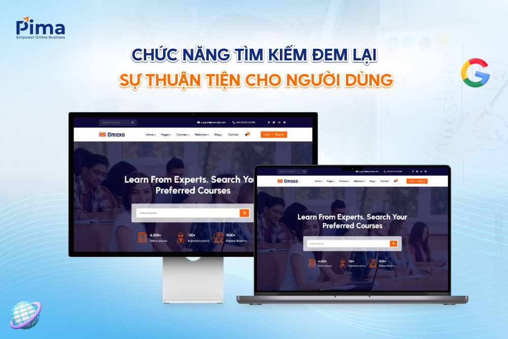 Công cụ tìm kiếm trên website giúp khách hàng tiết kiệm thời gian và công sức hiệu quả