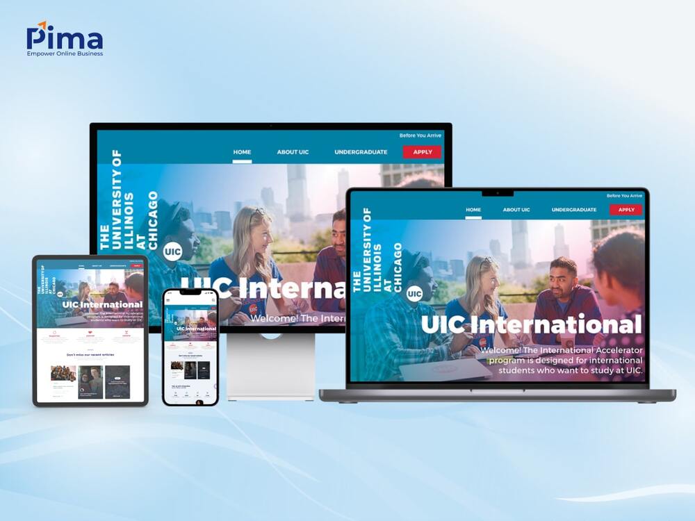 Mẫu website du học Châu Âu hiện đại, cá tính Mẫu website du học Châu Âu hiện đại, cá tính