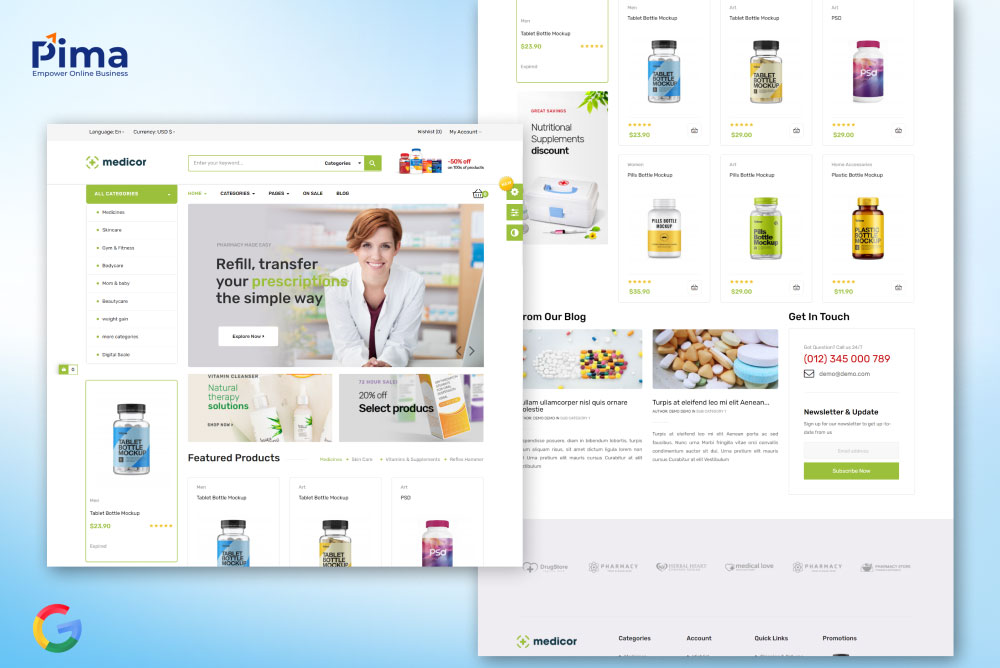 Trang giới thiệu giúp khách hàng thấu hiểu doanh nghiệp