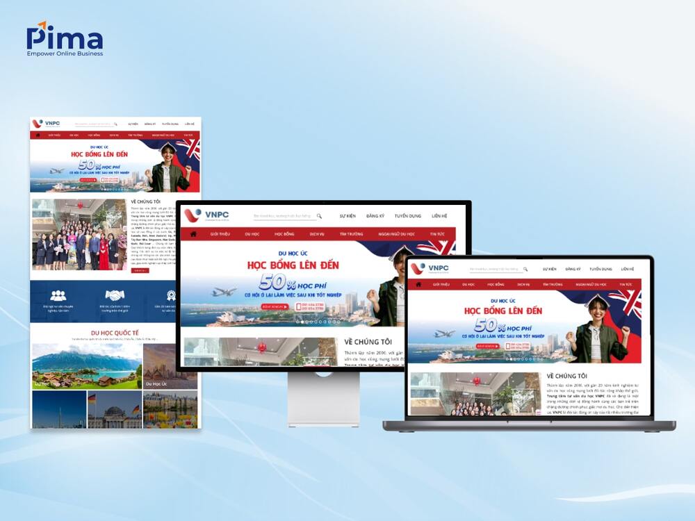 Trang giới thiệu của website tư vấn du học cho người dùng biết bạn thực sự là ai Trang giới thiệu của website tư vấn du học cho người dùng biết bạn thực sự là ai