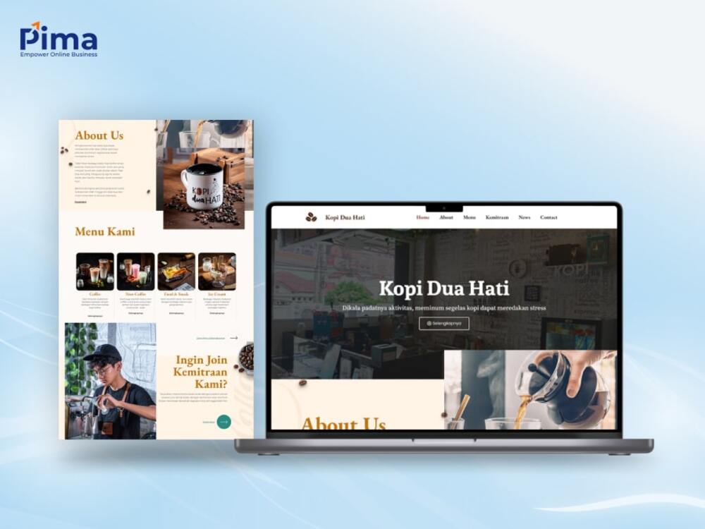 Trang giới thiệu quán cà phê chuyên nghiệp Trang giới thiệu quán cà phê chuyên nghiệp