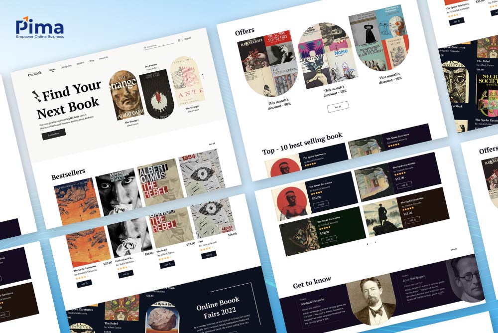 Trang giới thiệu trên website giúp khách hàng hiểu rõ hơn về doanh nghiệp