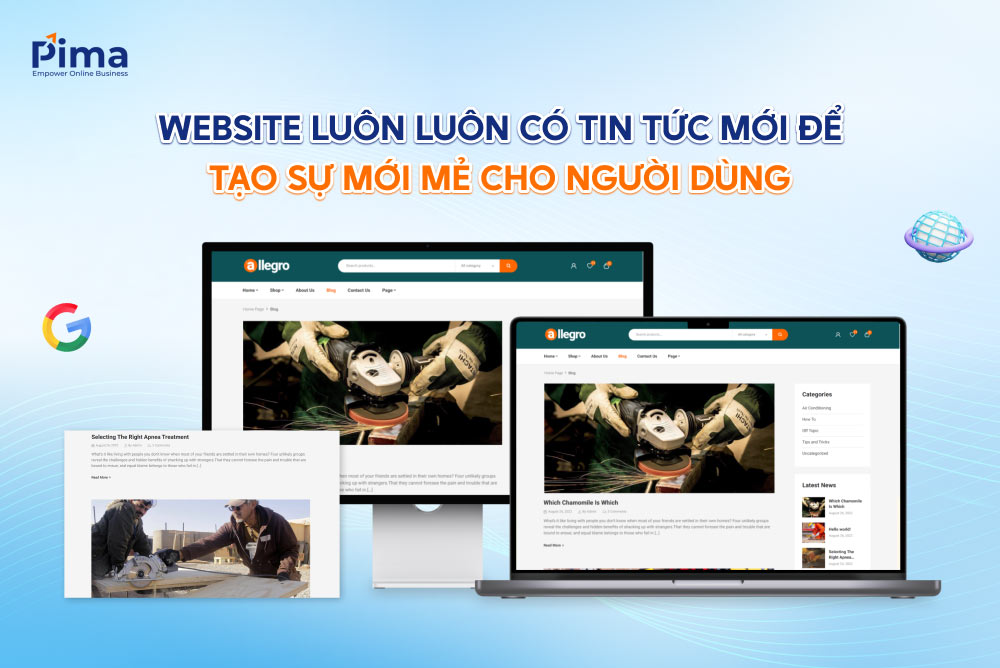 Thiết kế website cơ khí không thể nào bỏ qua module tin tức Thiết kế website cơ khí không thể nào bỏ qua module tin tức