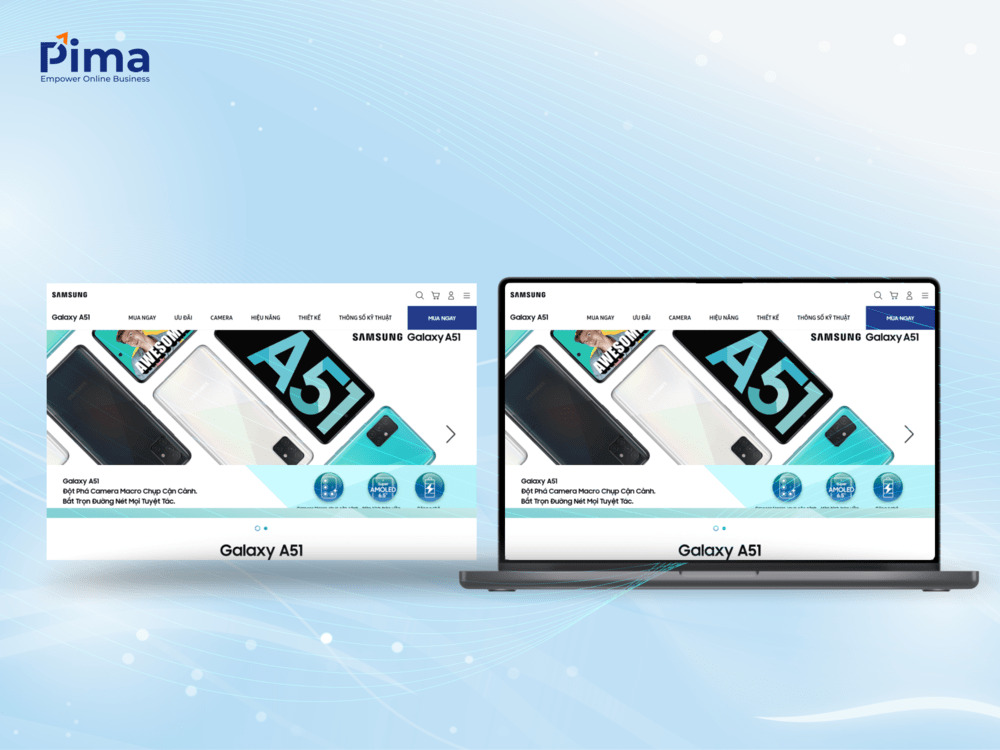 Trang web bán điện thoại tích hợp đa dạng tính năng hiện đại