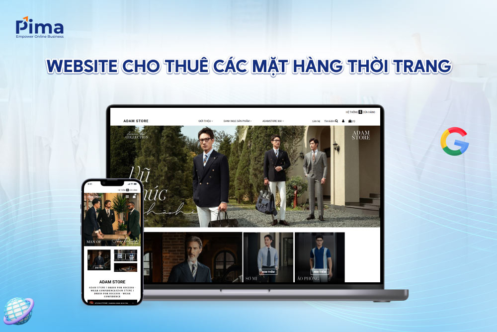 Trang web chuyên cho thuê các mặt hàng thời trang cao cấp, bình dân