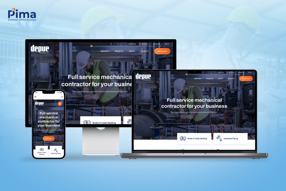 Trang web cơ khí được thiết kế với các tính năng cao cấp Trang web cơ khí được thiết kế với các tính năng cao cấp