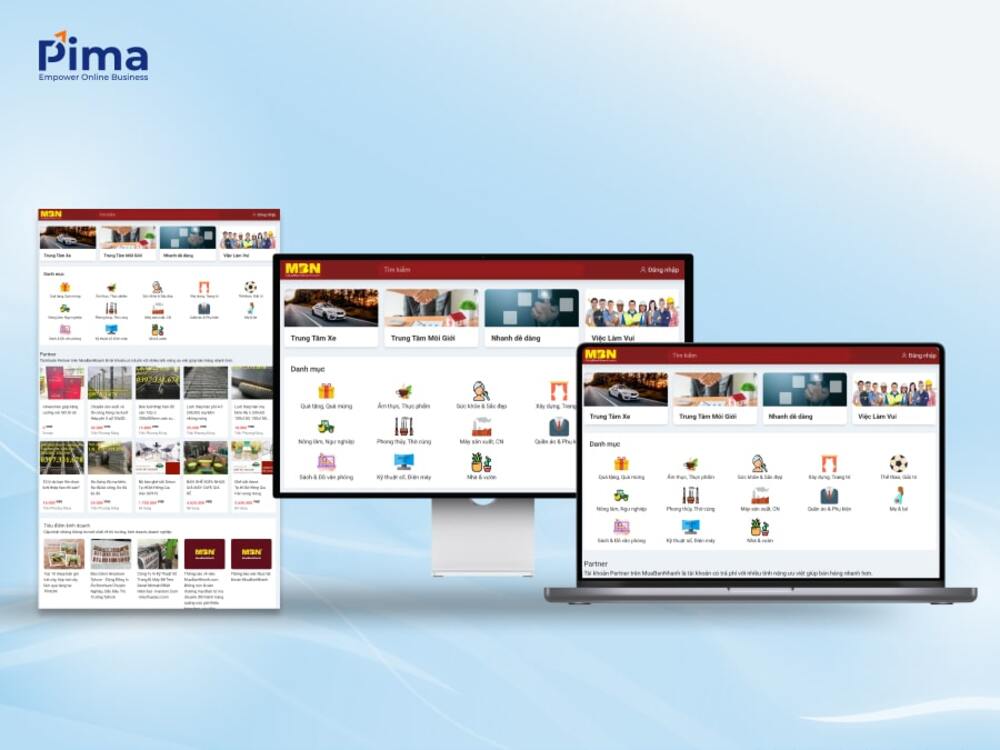 Thiết kế website đăng tin mua bán ấn tượng thu hút lượt người dùng đông đảo Thiết kế website đăng tin mua bán ấn tượng thu hút lượt người dùng đông đảo