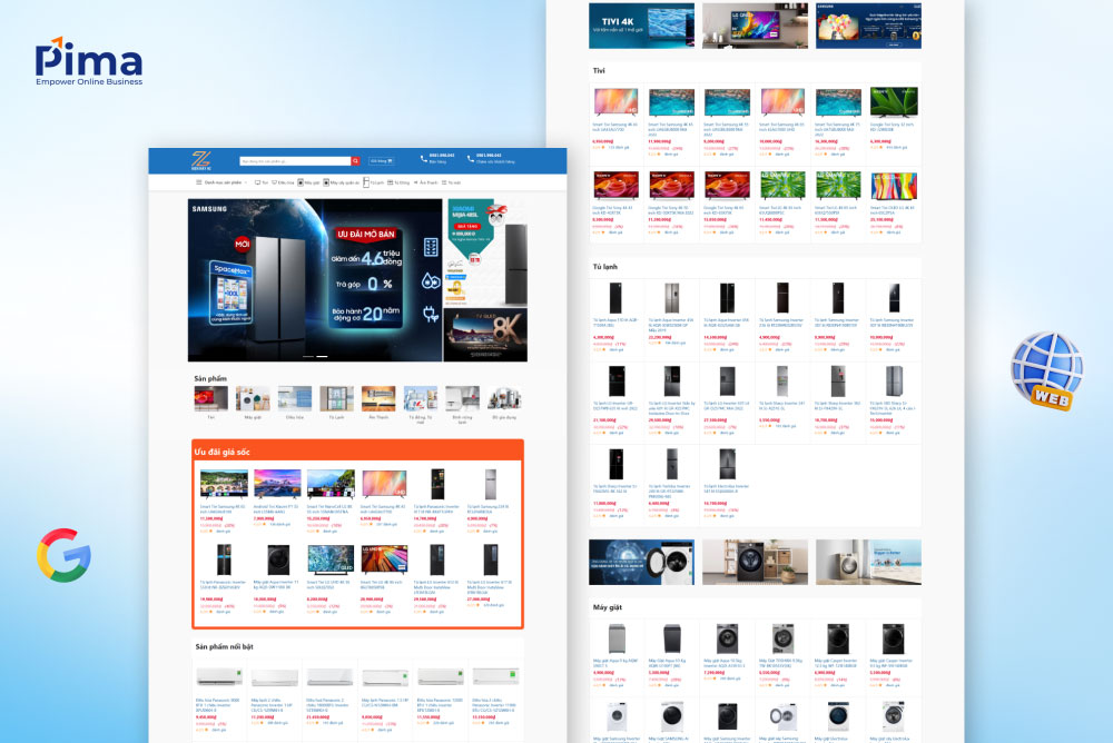 Website điện lạnh được nhiều doanh nghiệp ưa chuộng hiện nay Website điện lạnh được nhiều doanh nghiệp ưa chuộng hiện nay