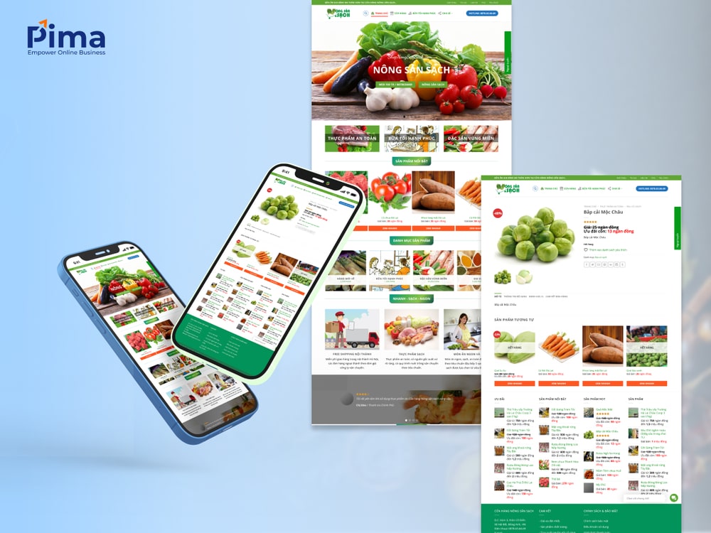Cần căn cứ vào mục tiêu kinh doanh để chọn website nông sản thực phẩm phù hợp
