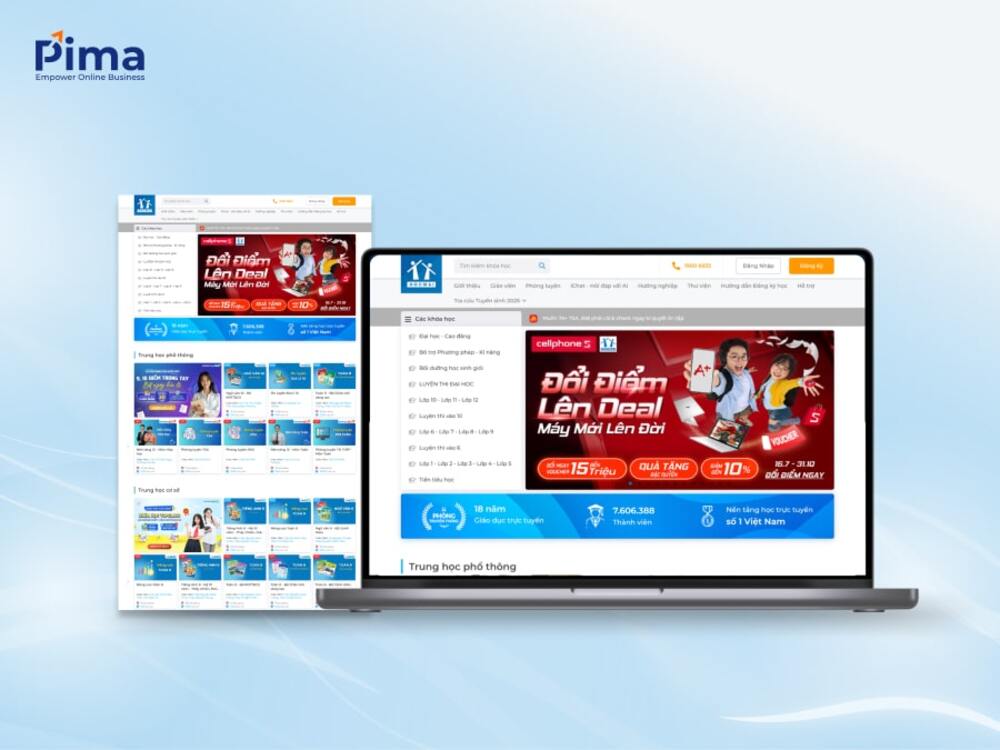 Mẫu thiết kế website trường tiểu học bố cục tinh gọn Mẫu thiết kế website trường tiểu học bố cục tinh gọn