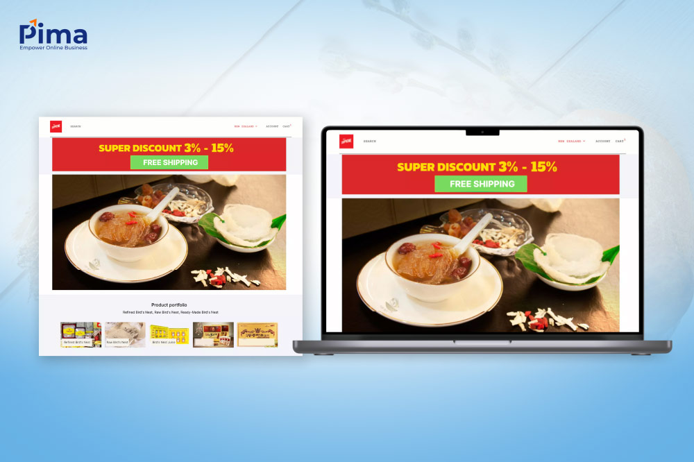 Mẫu website yến sào đẹp mắt, thu hút sự chú ý của khách hàng Mẫu website yến sào đẹp mắt, thu hút sự chú ý của khách hàng