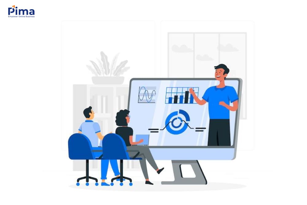 Pima Digital báo cáo tiến độ và hiệu suất hoạt động của website sau bảo trì