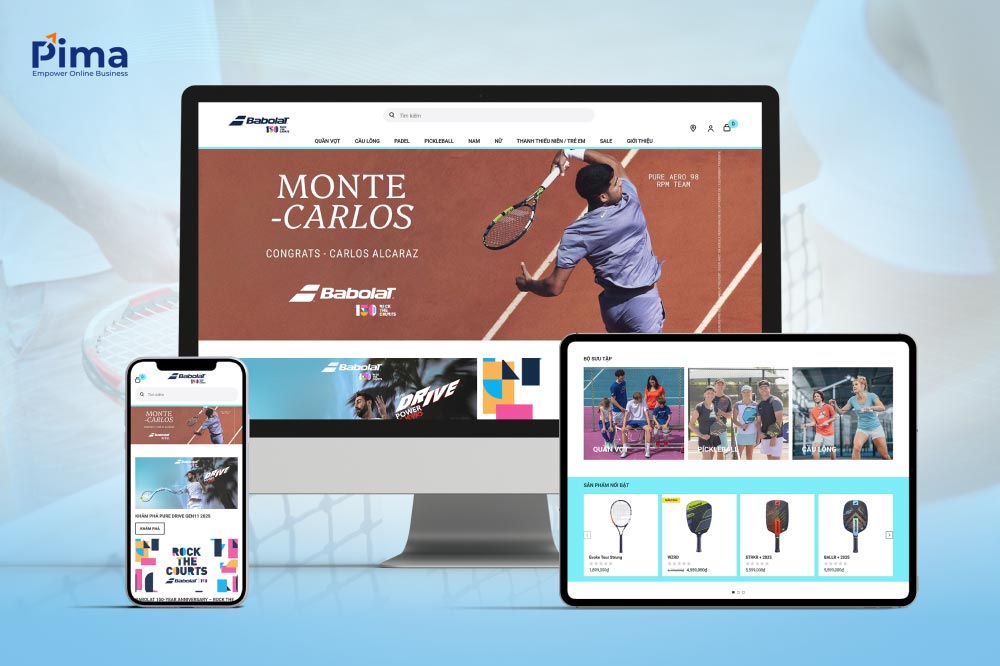 Giao diện website Babolat Việt Nam được Pima Digital thiết kế đầy ấn tượng Giao diện website Babolat Việt Nam được Pima Digital thiết kế đầy ấn tượng