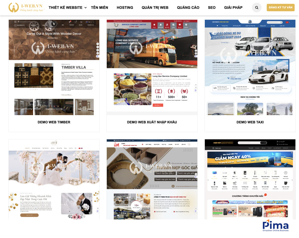 Kho giao diện website wordpress của I-WEB