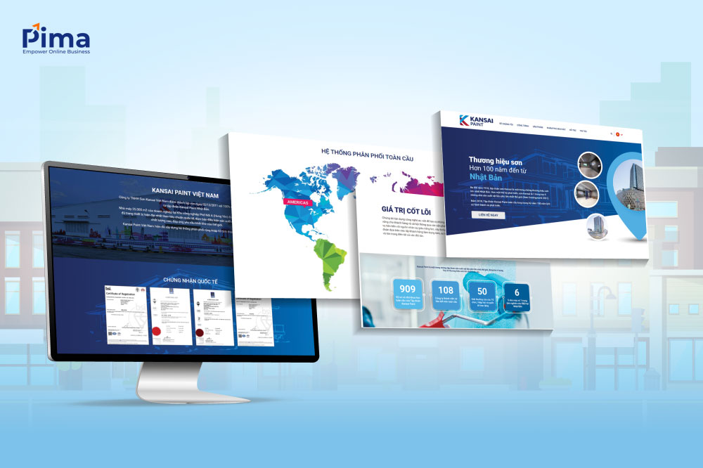 Dự án thiết kế website cho thương hiệu sơn Kansai Paint Nhật Bản 100 năm tuổi Dự án thiết kế website cho thương hiệu sơn Kansai Paint Nhật Bản 100 năm tuổi