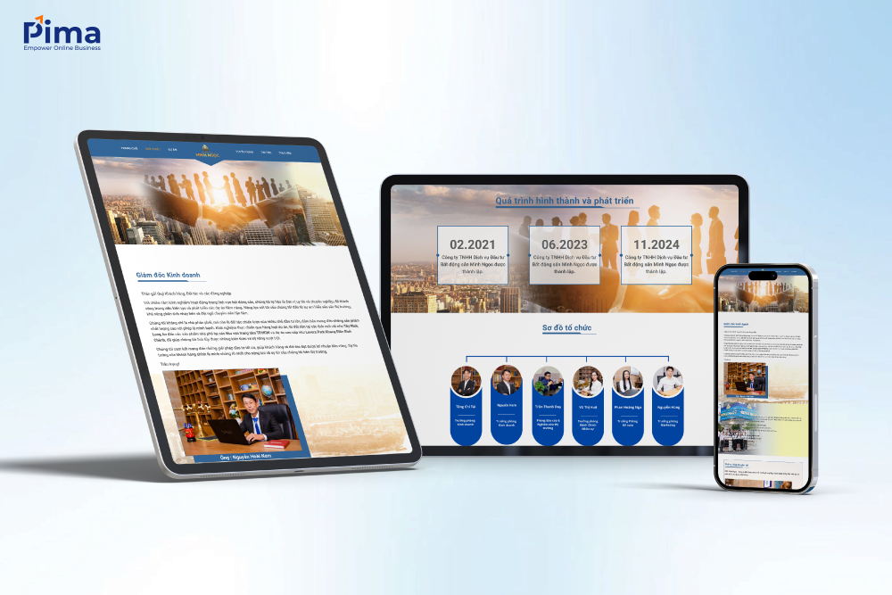 Minh Ngọc - Website môi giới bất động sản chuyên nghiệp