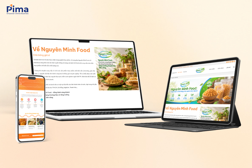 Trang giới thiệu về Nguyên Minh Food