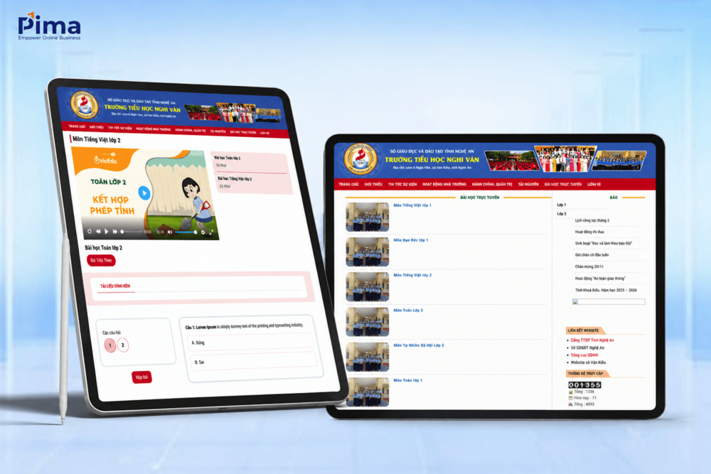 Trang học online của website Trường Tiểu Học Nghi Văn Trang học online của website Trường Tiểu Học Nghi Văn